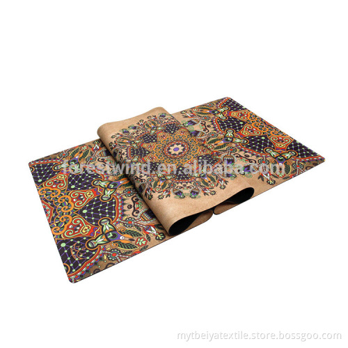 Customized Health Life PVC Non Slip Printed Design Yoga Mat